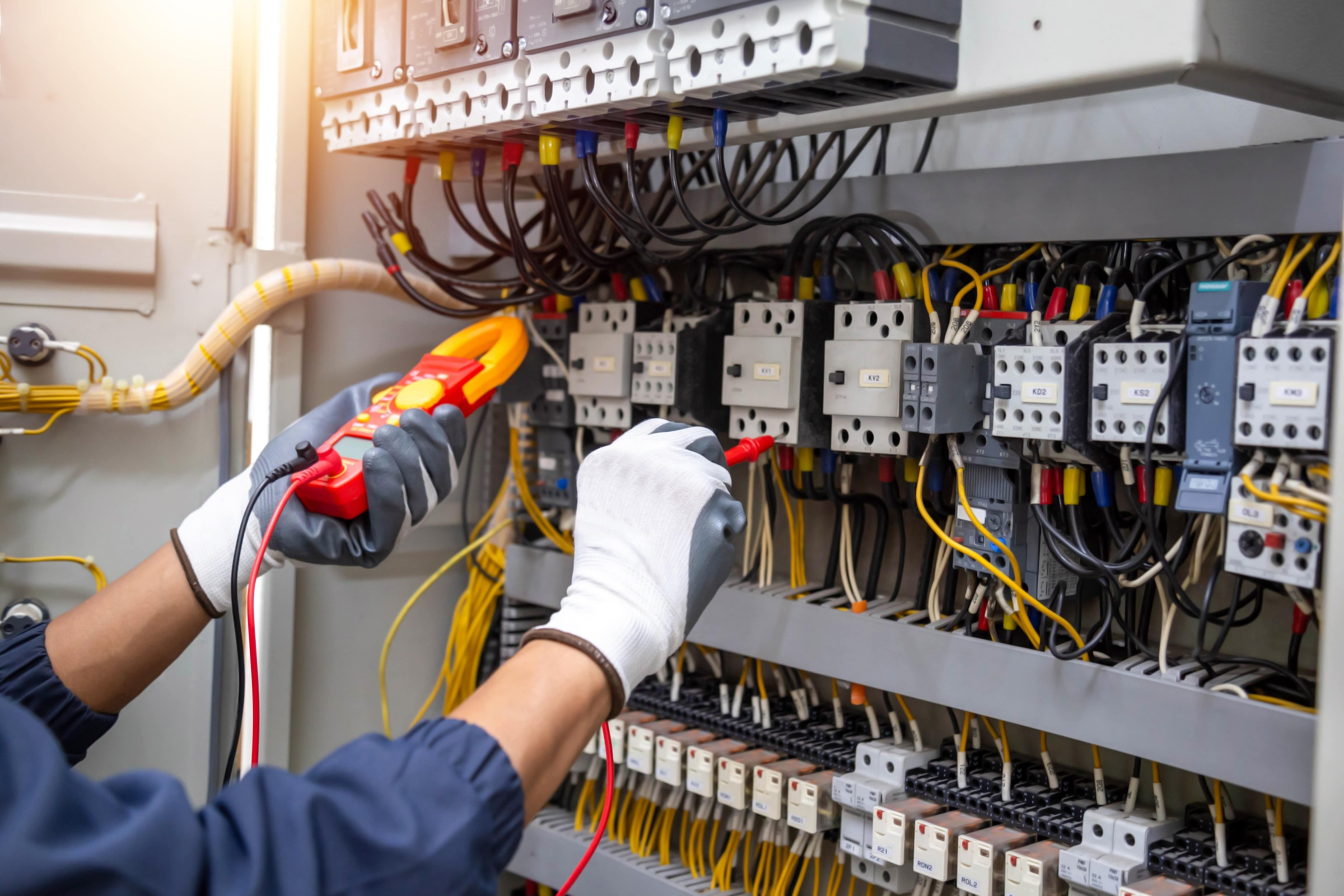 Industrial electrical panel